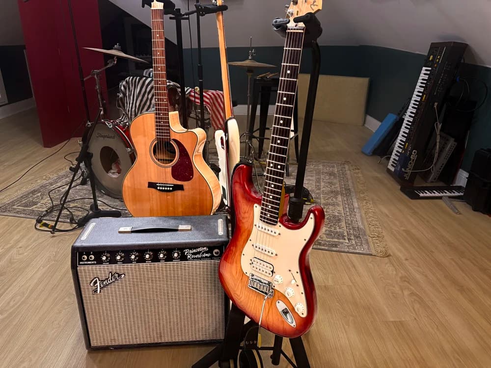 Guitars and amps