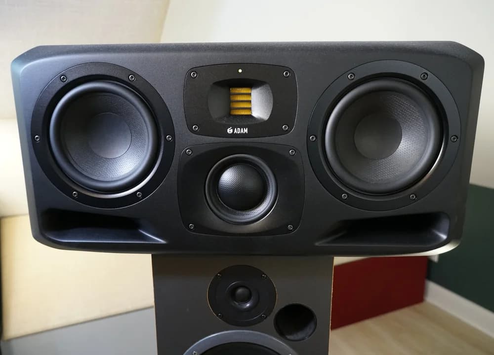 Adams S3H studio monitors