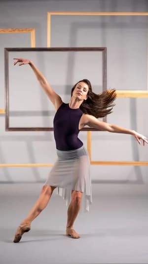 A dancer with hair in motion during Whiplash
